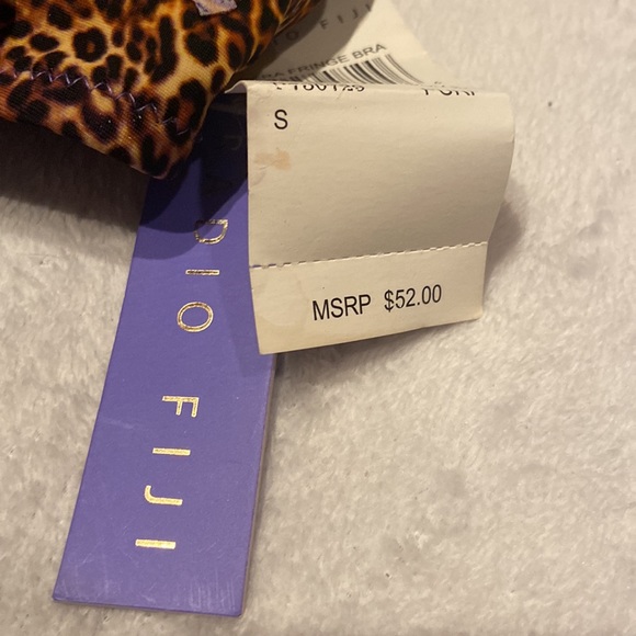 RADIO FIJI NWT Size S Bikini Tassels & Fringe Animal Print - Picture 6 of 13